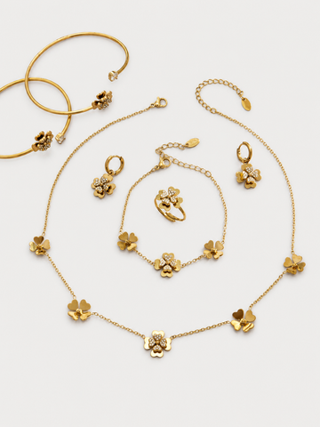Four-Leaf Clover Jewelry — Choose Your Piece