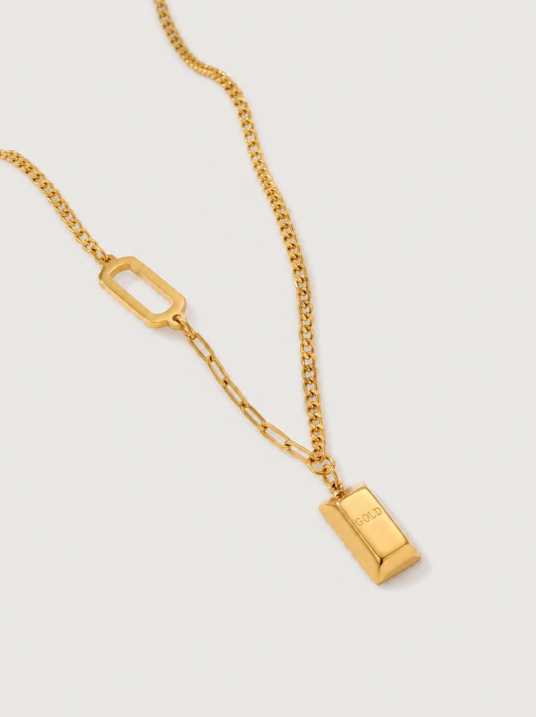 Love Tag Pendant Necklace