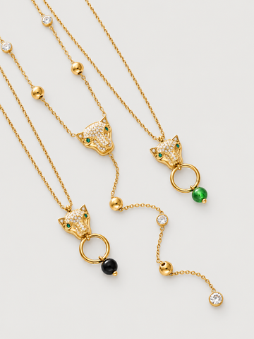 Crystal Panther Jewelry Collection — Choose Your Piece