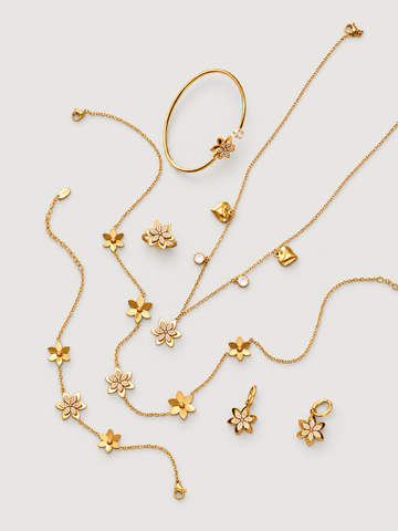 Crystal Blossom Jewelry Collection — Choose Your Piece