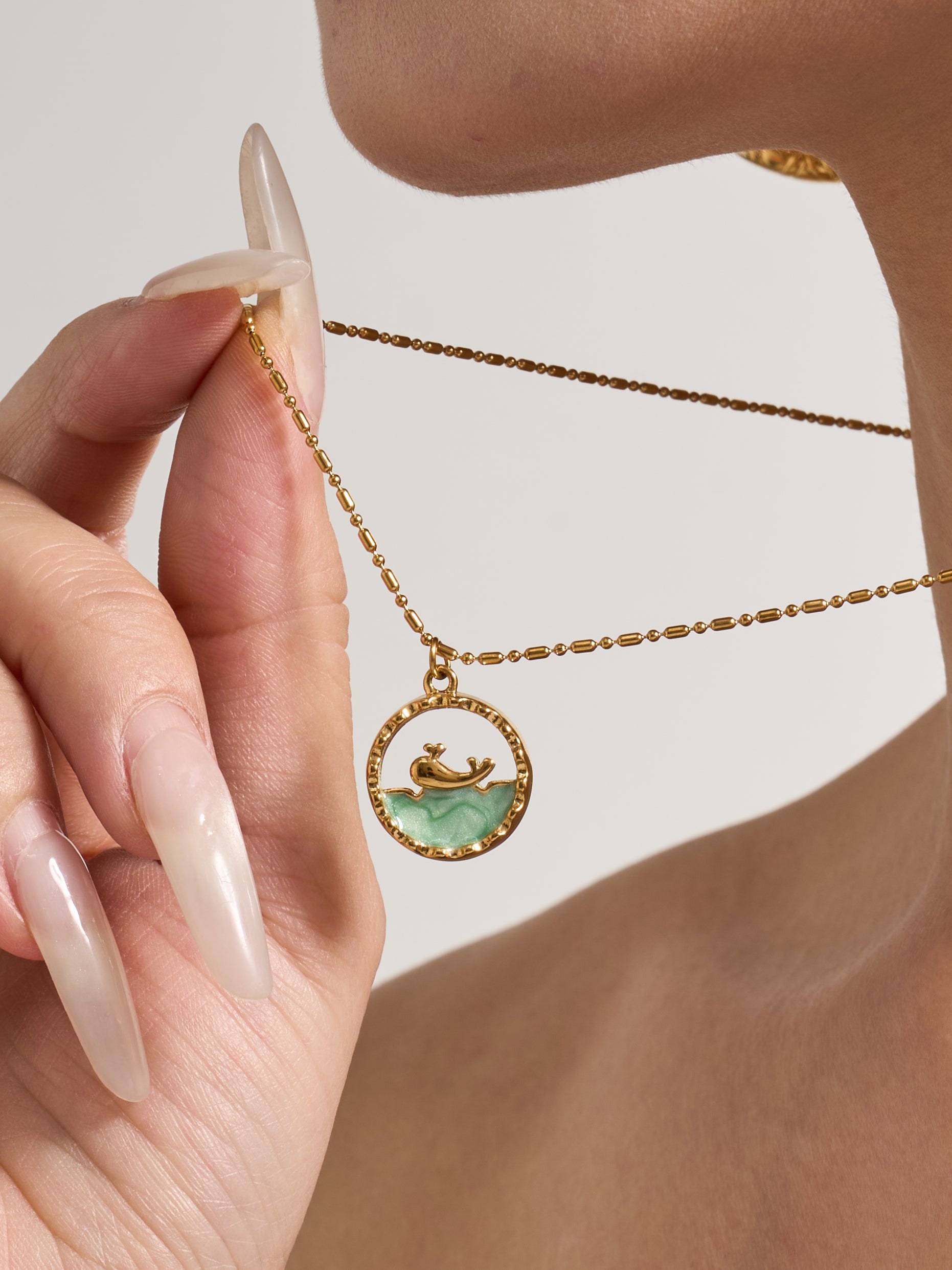 Ocean Story Charm Necklace