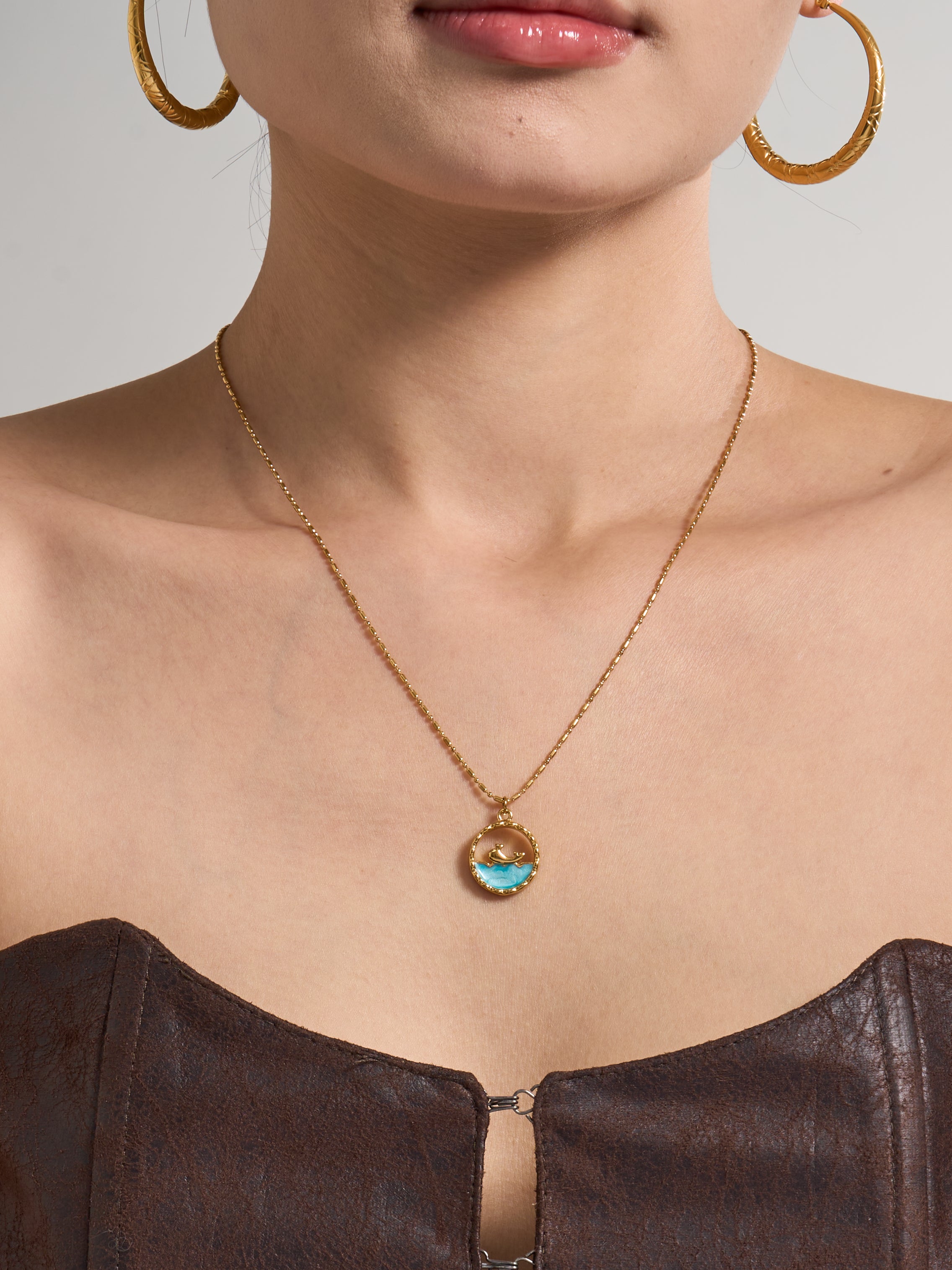 Ocean Story Charm Necklace