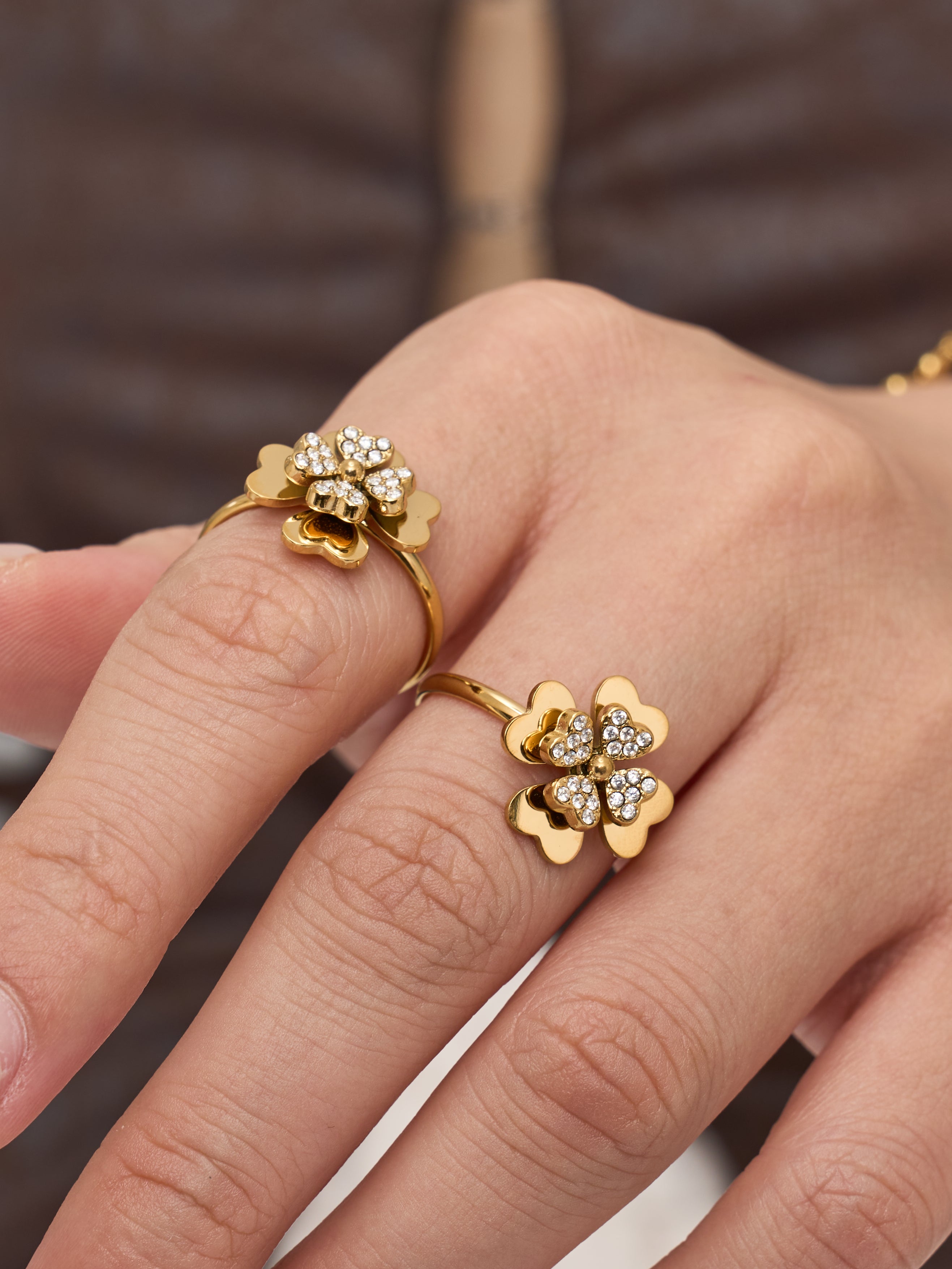 Four-Leaf Clover Jewelry — Choose Your Piece