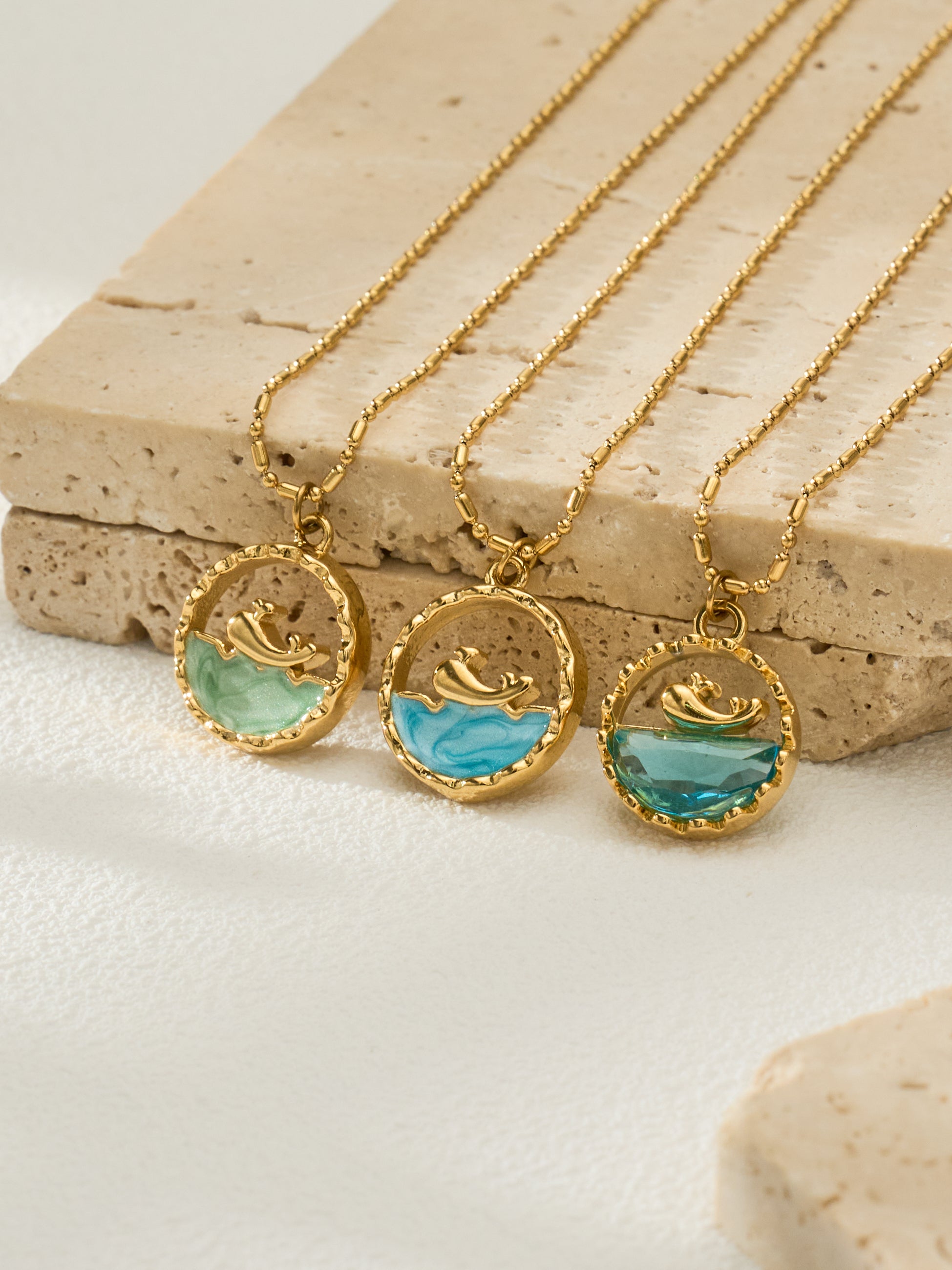 Ocean Story Charm Necklace