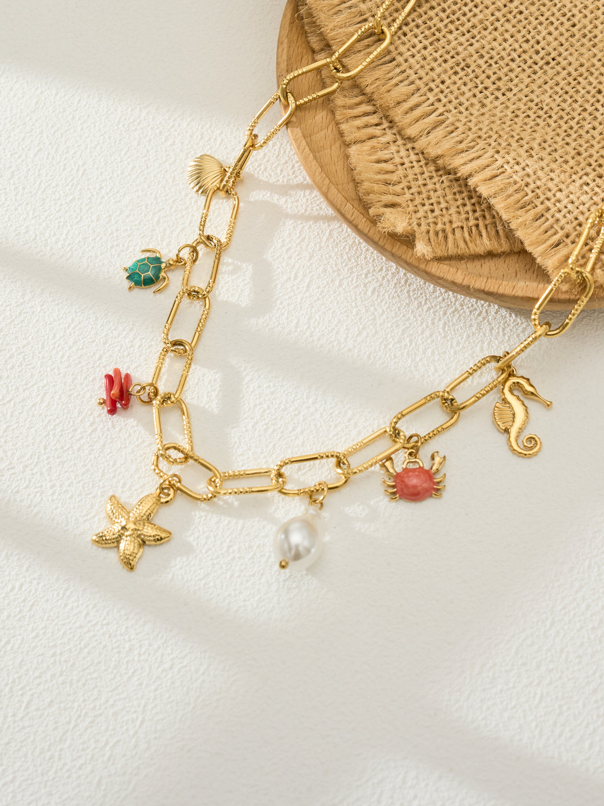 Ocean Wonders Necklace & Bracelet Set