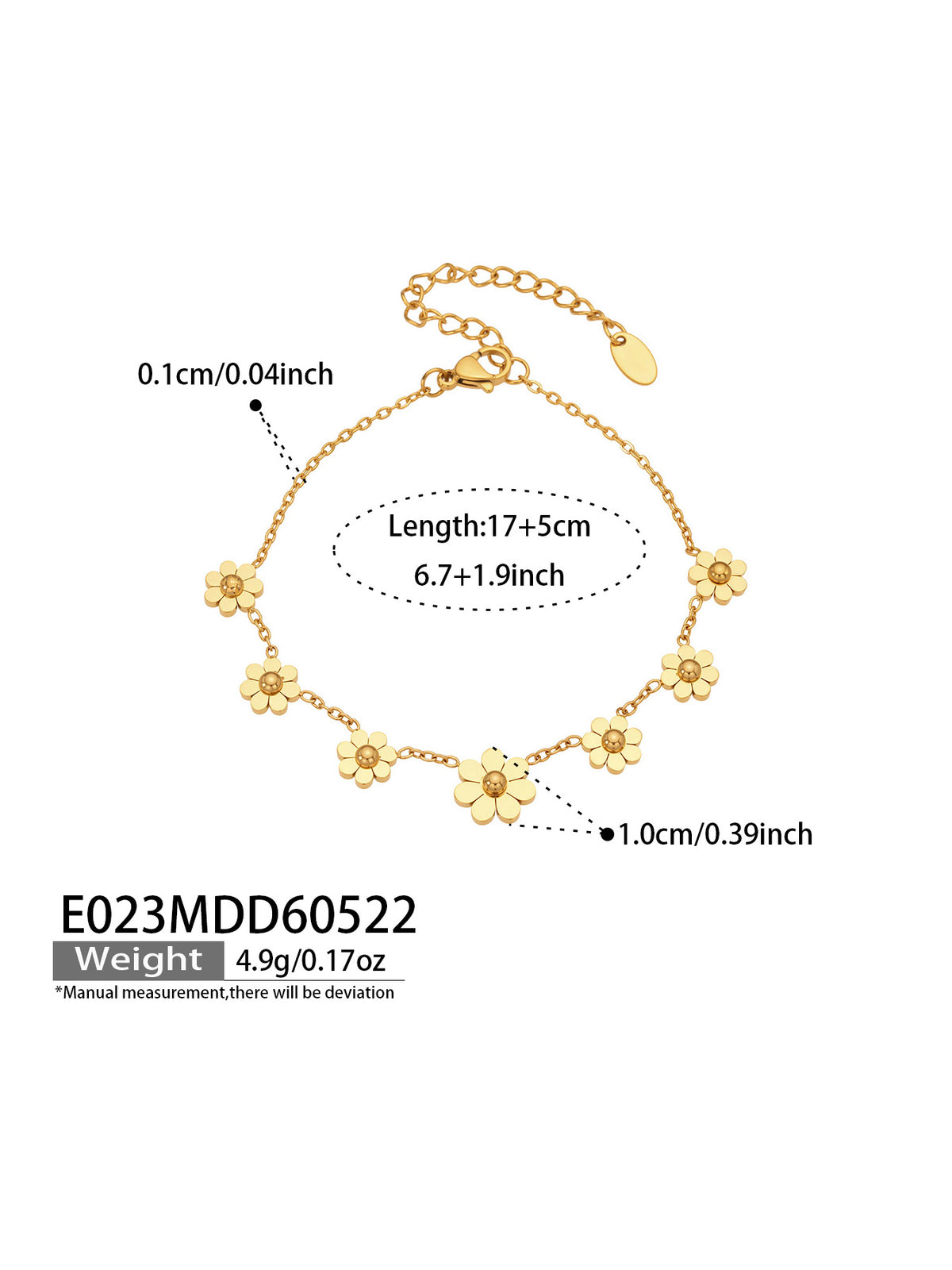Daisy Chain Bracelet