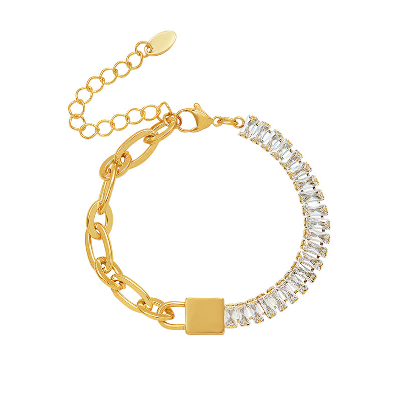 Zircon Link Bracelet