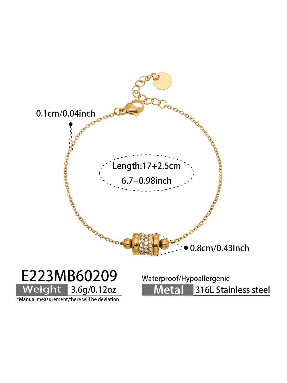 Modern Crystal & Beaded Bracelets — Choose Your Style