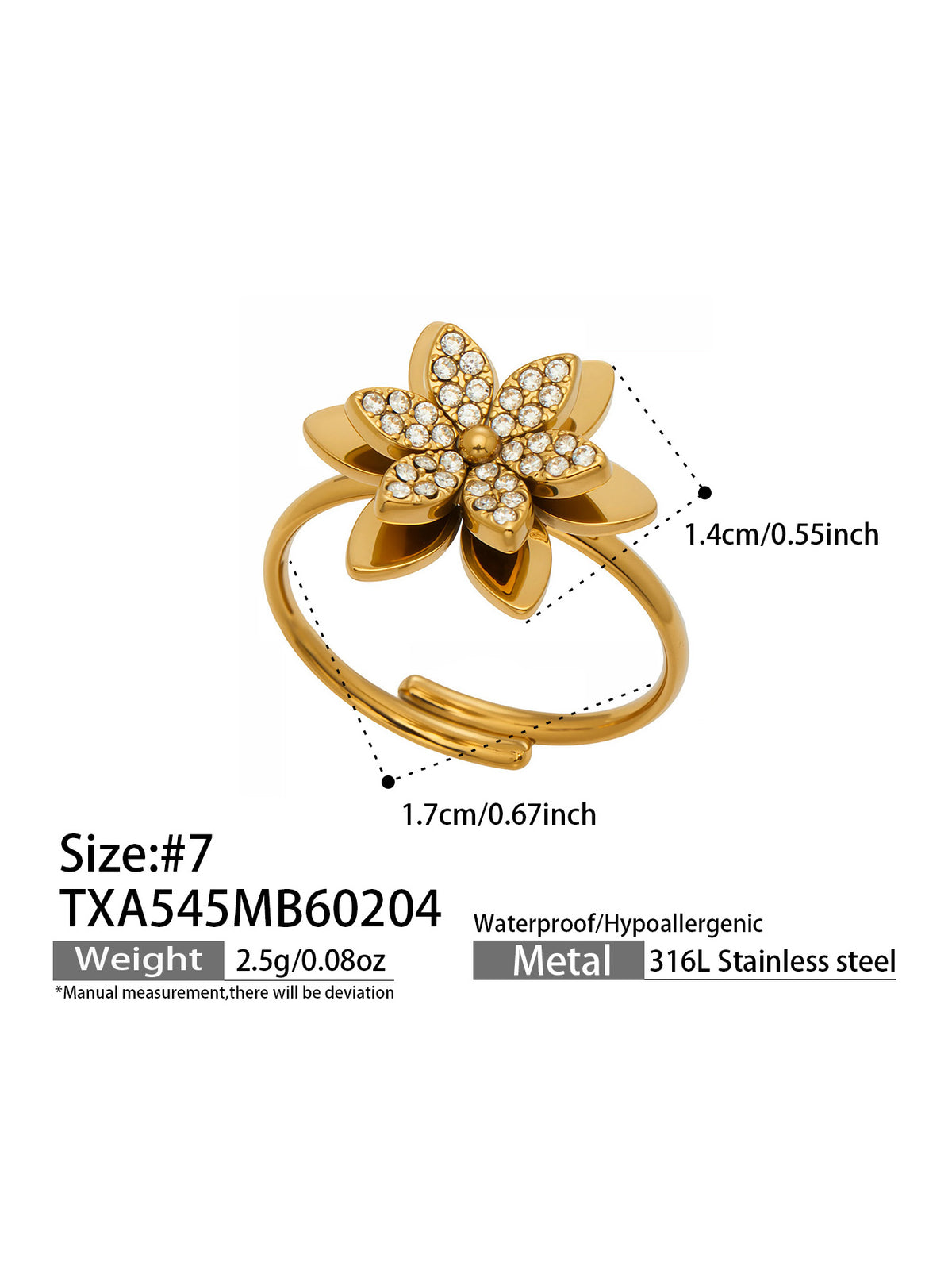 Crystal Blossom Jewelry Collection — Choose Your Piece