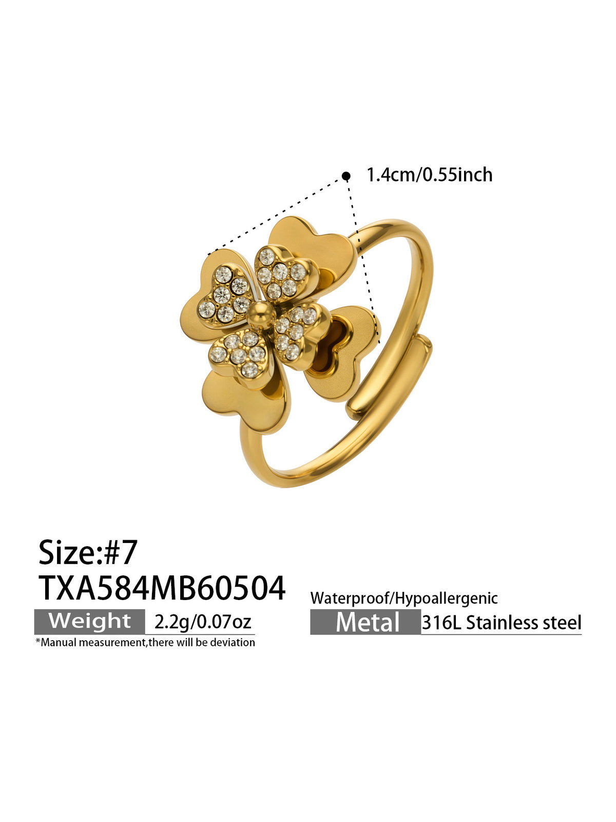 Four-Leaf Clover Jewelry — Choose Your Piece