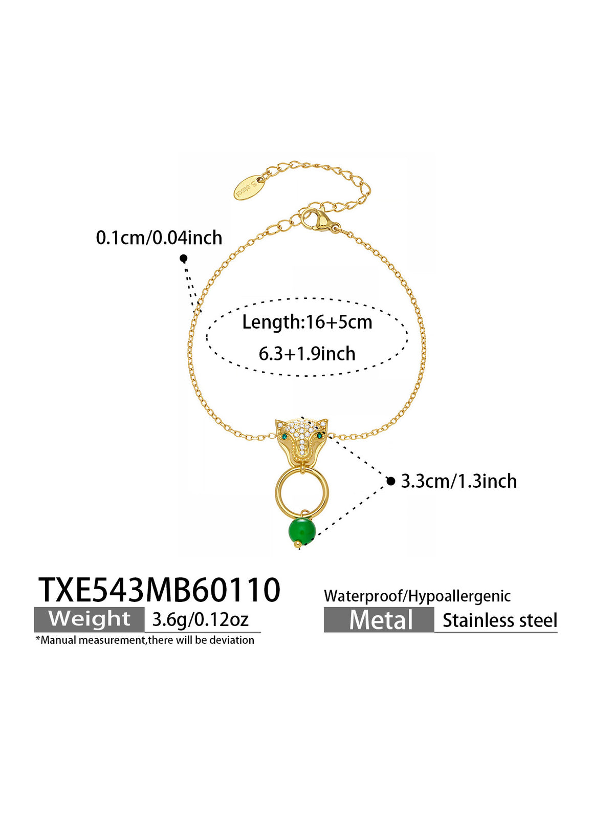 Crystal Panther Jewelry Collection — Choose Your Piece