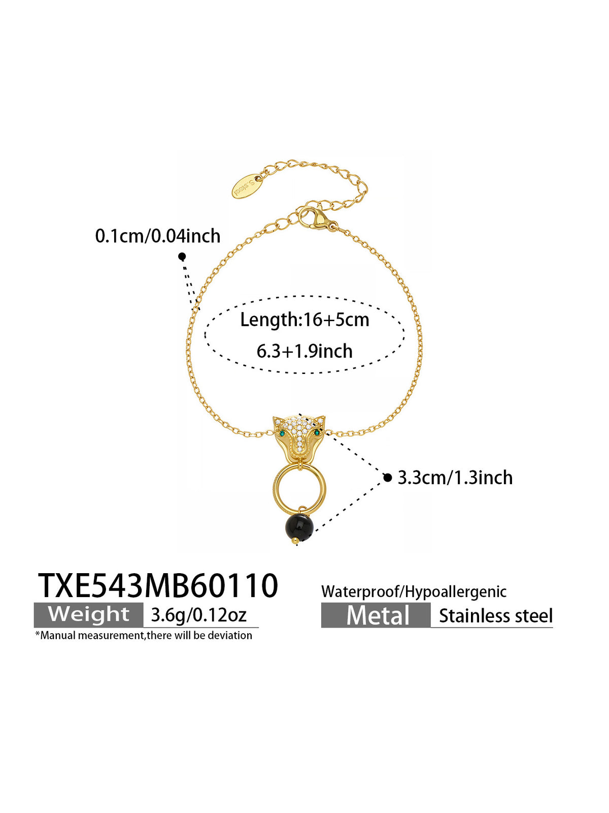 Crystal Panther Jewelry Collection — Choose Your Piece