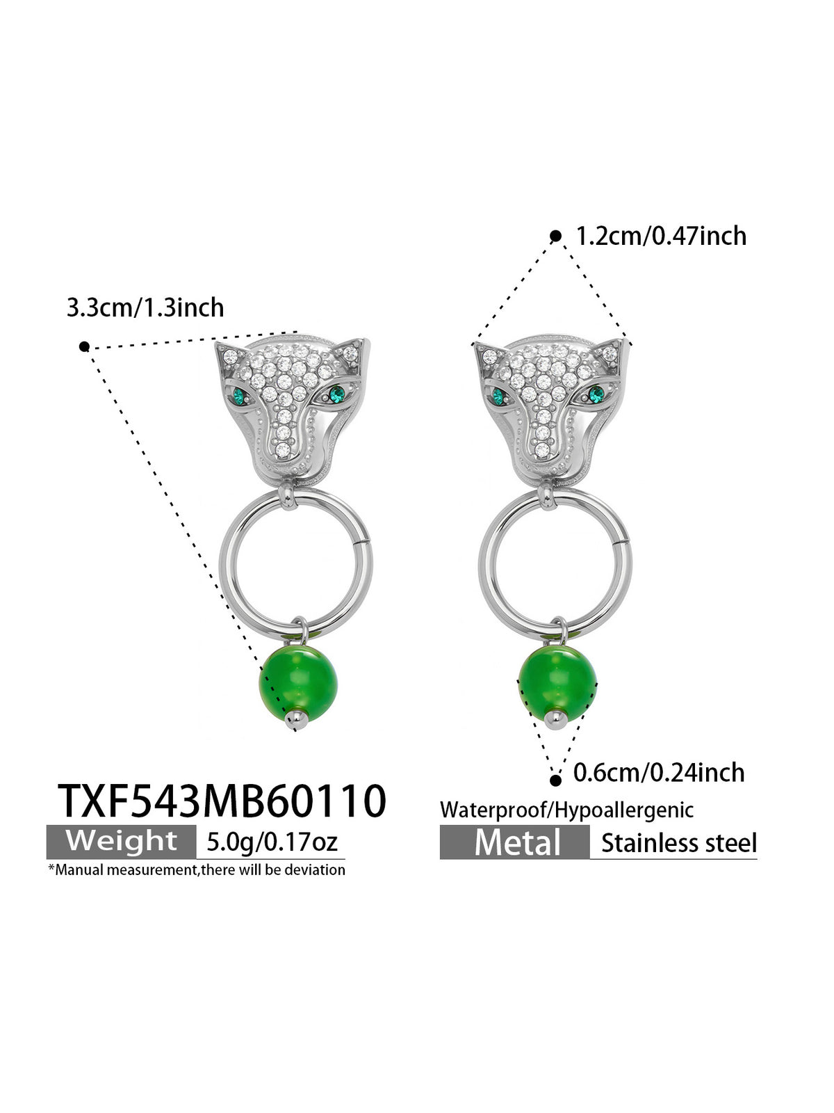 Crystal Panther Jewelry Collection — Choose Your Piece