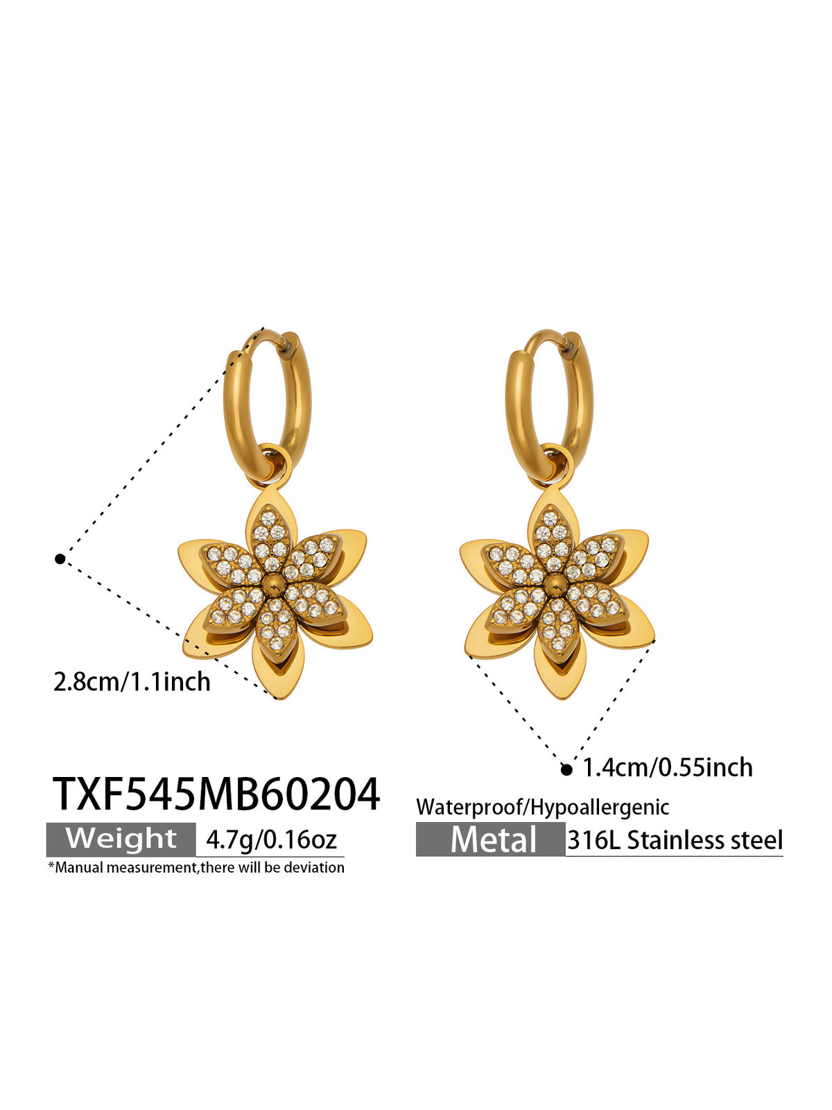 Crystal Blossom Jewelry Collection — Choose Your Piece