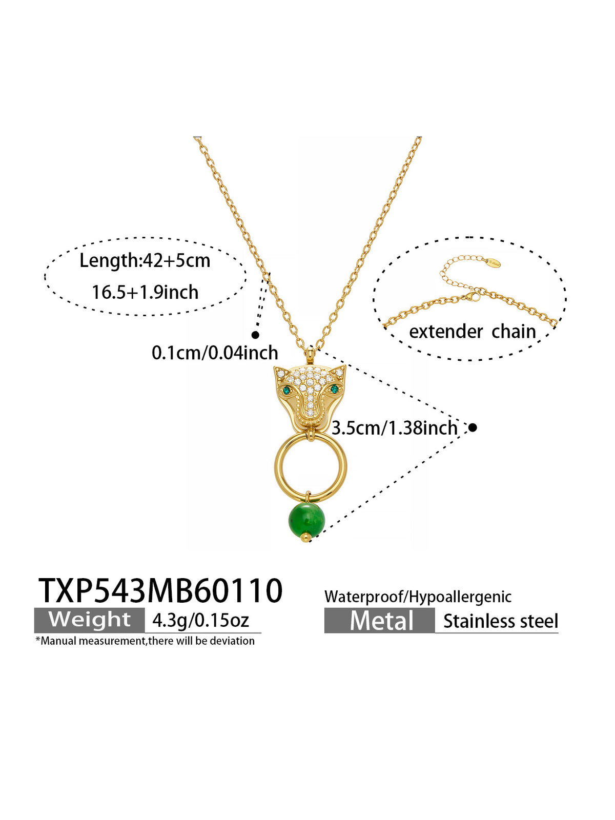 Crystal Panther Jewelry Collection — Choose Your Piece