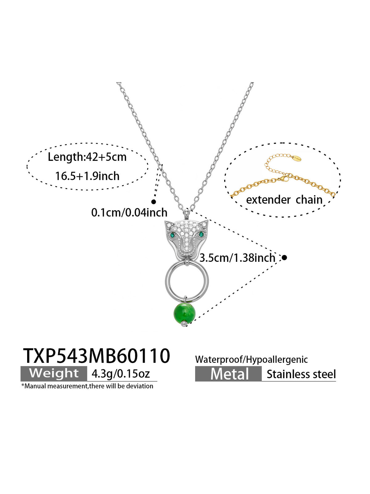 Crystal Panther Jewelry Collection — Choose Your Piece