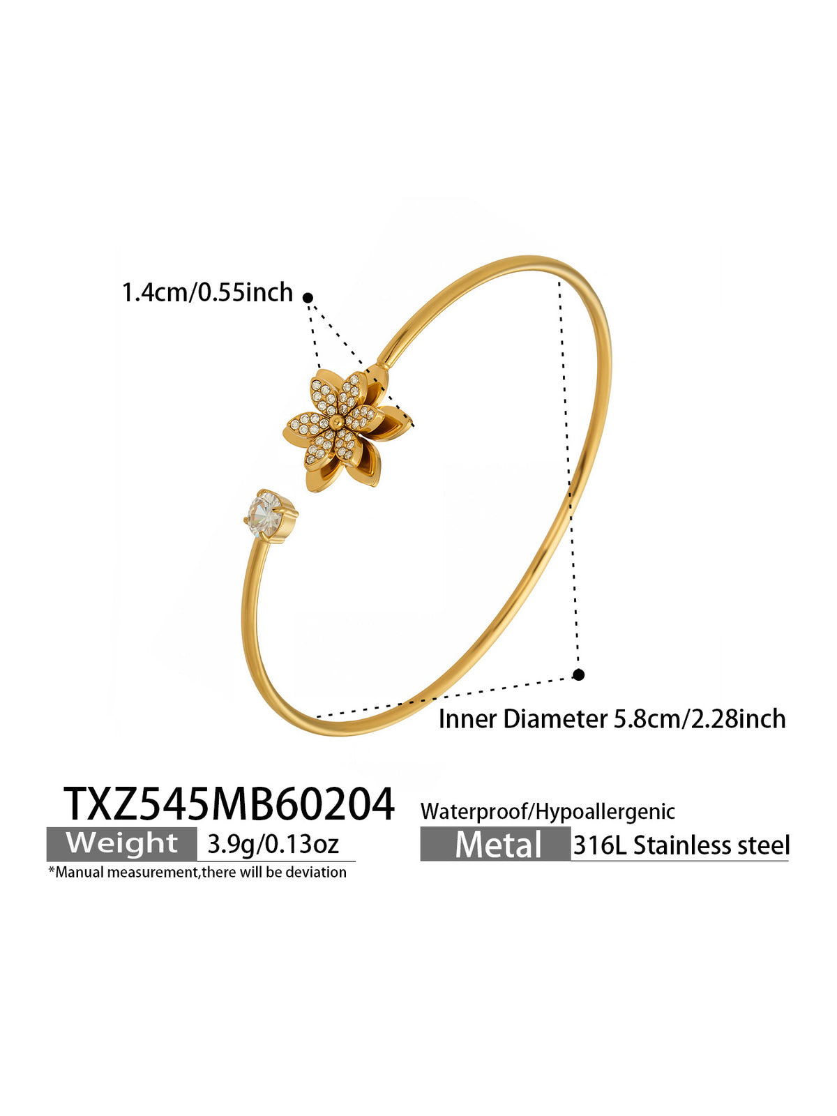 Crystal Blossom Jewelry Collection — Choose Your Piece