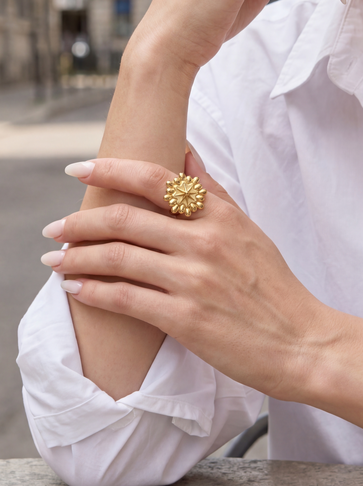 Sculpted Garden Statement Rings — Choose Your Style